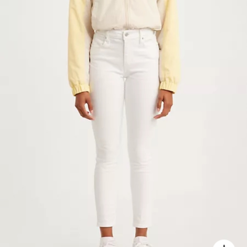 Women’s Levi 721 High Rise Skinny Jeans - White